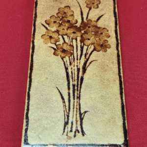Made In Italy CISA Sassuolo Tile Trivet  Flower Bouquet