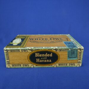 Vintage White Owl Cigar Box Only – Mild Blended with Havana Panatela