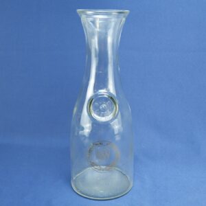 Professional SalesMaster Clear Copper Tone Glass Milk Pitcher Full Litre
