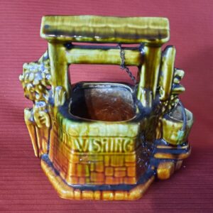 McCoy USA Ceramic Wishing Well Planter