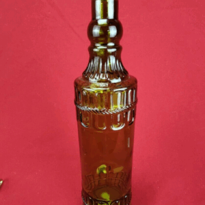 Decorative Green Glass Bottle Vase Display Crafting