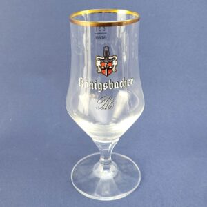 Vintage Konigsbacher Pils Tall Draft Bar Glass 0.3 Liter