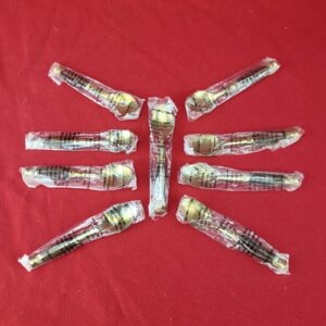 Vintage Lot of Sealed Collectors Brass & Wood Serving Spoon Made in Thailand