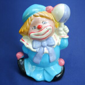 Vintage Ceramic Collectable Clown Bank - Made in Tawain