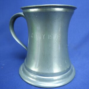 Vintage Leonard Eales of Sheffield '1779 English Pewter Tankard Made In England