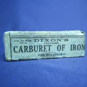ANTIQUE THE JOSEPH DIXON CRUCIBLE COMPANY CARBURET OF IRON STOVE POLISH