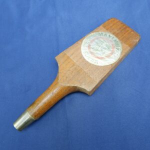 Vintage Maximus Super  Wooden Beer Tap Handle