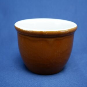 HALL Mug or Desert Bowl Brown Vintage 1960’s