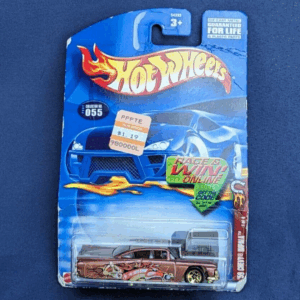 HOT WHEELS '59 CHEVY IMPALA' COLLECTOR NO 055 SEALED 2001