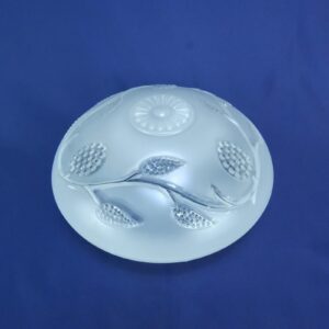 Vintage Frosted Botanical Ceiling Light Shade