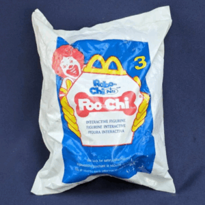 McDonald's 2000 Sega Robo-Chi Pet #3 Poo Chi Dog New