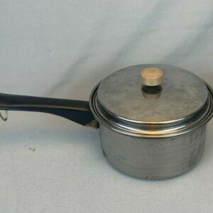 Vintage 6 1/2" Imperial Stainless Steel Cooking Pot