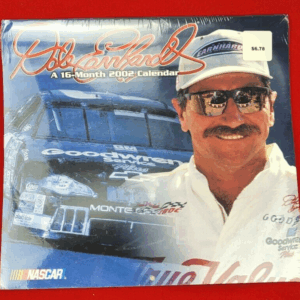 NEW! NASCAR Dale Earnhardt SR 16-month 2002 Collector's Calendar #3 Goodwrench