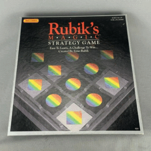 Rubik's Magic Strategy Game Matchbox 1987 Vintage 80s Retro Complete Erno Rubik