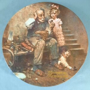 Norman Rockwell "The Cobbler" 1978 Collector Plate Knowles Number  7,724E