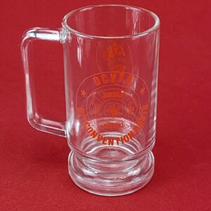 1985 Jordan Fire Dept. 150 87th Convention Collectable Glass Mug