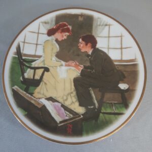 NORMAN ROCKWELL"THE SECRET", LIMITED EDITION 1979 PLATE