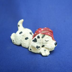 1992 Dalmatian Sleeping Puppy Resin Figurine Enesco Kathy Wise