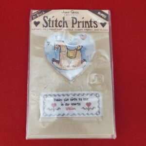 June Grigg Cross Stitch Prints K-702 Rocking Horse