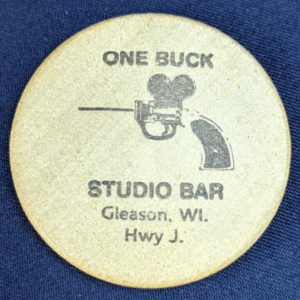 Vintage Empress Travel Alexandria, VA One Buck Studio Bar Wood Nickel Gleason WI
