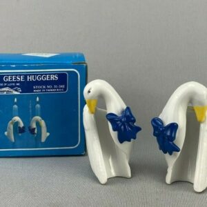 Vintage 1984 Ron Gordon Designs Duck/Goose Candle Huggers Candle Holder