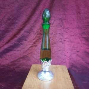 Vintage AVON GREEN BUD VASE 3 fl.oz IMPERIAL GARDEN COLOGNE
