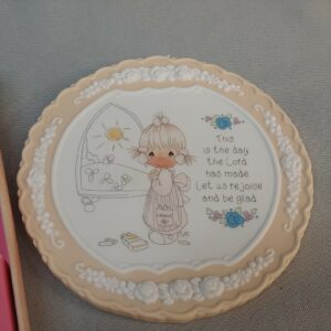 The Enesco Precious Moments "This Is the Day the Lord Has Made" Plaque #129801