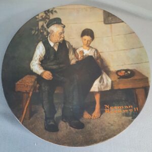 Norman Rockwell The Lighthouse Keepers Daughter Collector Knowles-Limited Plate