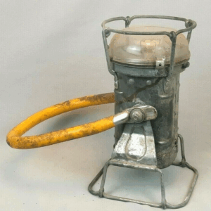 Vintage Justrite Manufacturing Company - Permissible Electric Mining Lantern