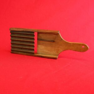Antique 1930's Wooden French Fry Slicer No. 5 - Farmhouse Rustic Decor
