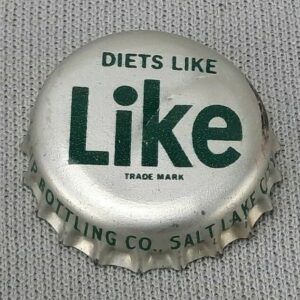 Vintage Diets Like Like - 7 Up Bottling Co. Bottle Cap with Cork Lining