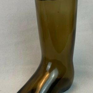 VINTAGE Avon Glass Leather Boot " ALL PURPOSE " Lotion 8 FL OZ - Empty - No Box