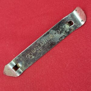 Vintage Bottle Can Opener Advertising Ale Ballantine Vaughan Beer