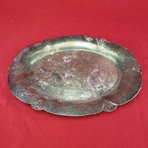 Vintage WM. A. Rogers Ornate Oval Silverplated 411 Dish