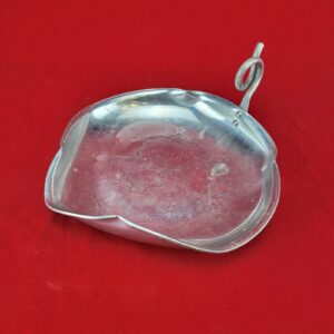 Vintage Aluminum Leaf Trinket ~ Candy or Nut Dish ~ B. W. Buenilum