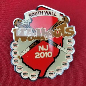South Wall Wallnuts New Jersey 2010 Lapel Hat Pin Baseball Souvenir