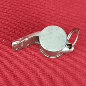 Vintage Sllver Tone Whistle Coach's Sports Referee Umpire