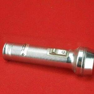 Vintage Rayovac Sportsman Premium Grade Metal Flashlight Tested and Works