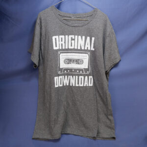 Bay Island Sportswear “Original Download” T-Shirt Adult Large Heather Gray