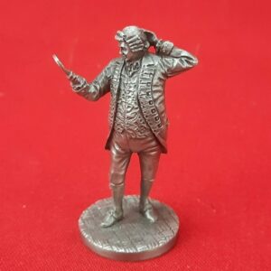 The Saturday Evening Post Pewter Figurine 1748-1757 COLONIAL PRIDE FM 1978