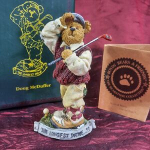 Boyd's Bears Bearstone Collection #2277920 Doug McDuffer, Tee'd Off