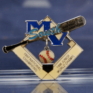 MV Mission Viejo South District 68 2005 Champions Little League Baseball Pin