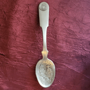 Franklin Mint 13 Original New York American Patriot Colony Pewter Spoon