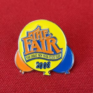 THE GREAT NY STATE FAIR PIN 2008 PINBACK HAT LAPEL VINTAGE