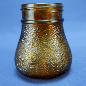 Vintage Van Ess Liquid Scalp Massage 1950s Screw On Medicine Bottle - Empty