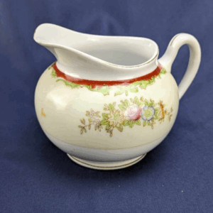 Garden China Fine Creamer Dish Gold Trim Replacement Dish