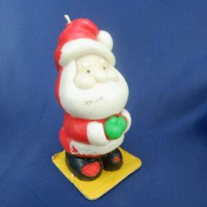 Vintage Santa Claus Wax Candle Figure by Suni Candle Division Buffalo NY USA